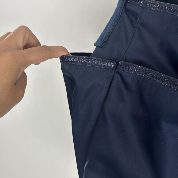 Tory Burch Billy Nylon Messenger Diaper Baby Bag Blue Crossbody Adjustable - Picture 8 of 16